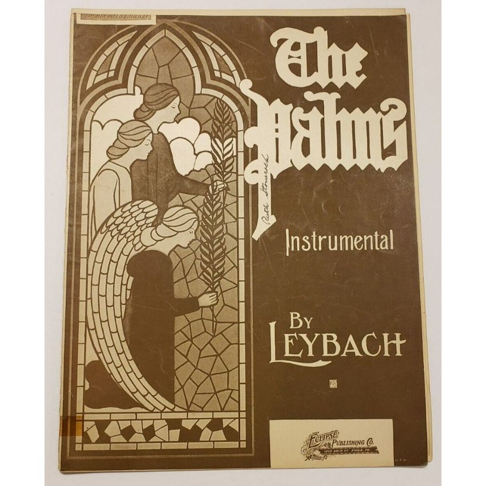 The Palms (Instrumental) By J. Leybach OP 180 Faure Fantaisie Brillante Revised